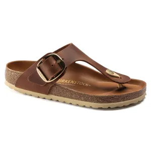 Birkenstocks Gizeh Big Buckle - Cognac