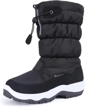 CIOR Women's Snow Boots Winter II Water-Resistant Fur Lined Frosty Warm Anti-Slip Boot U120WMX001-Black-40
