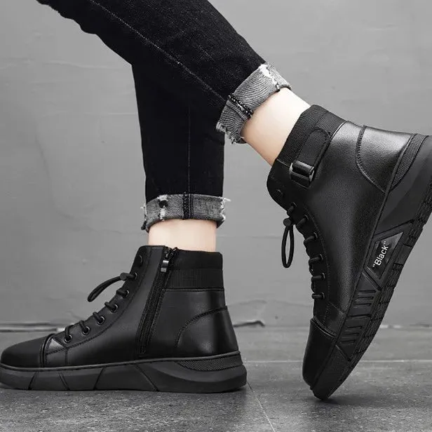 COALCRAFT™ GENUINE LEATHER WARM ANKLE BOOTS