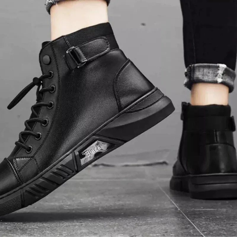 COALCRAFT™ GENUINE LEATHER WARM ANKLE BOOTS