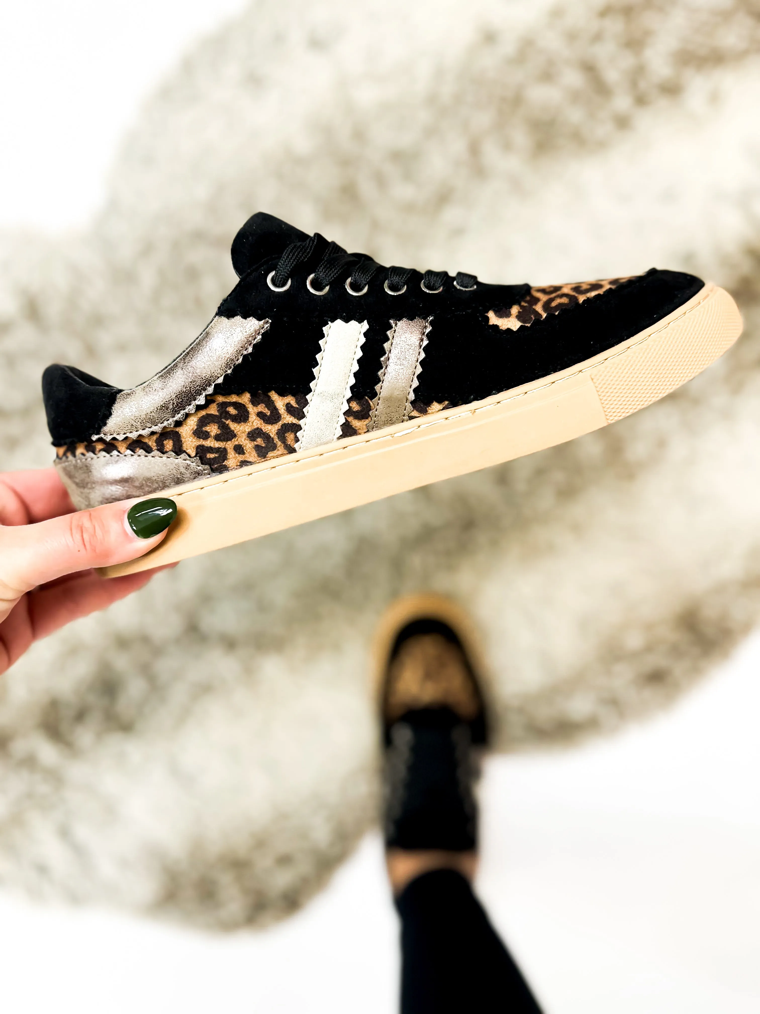 Corky's Black Rizz Sneakers