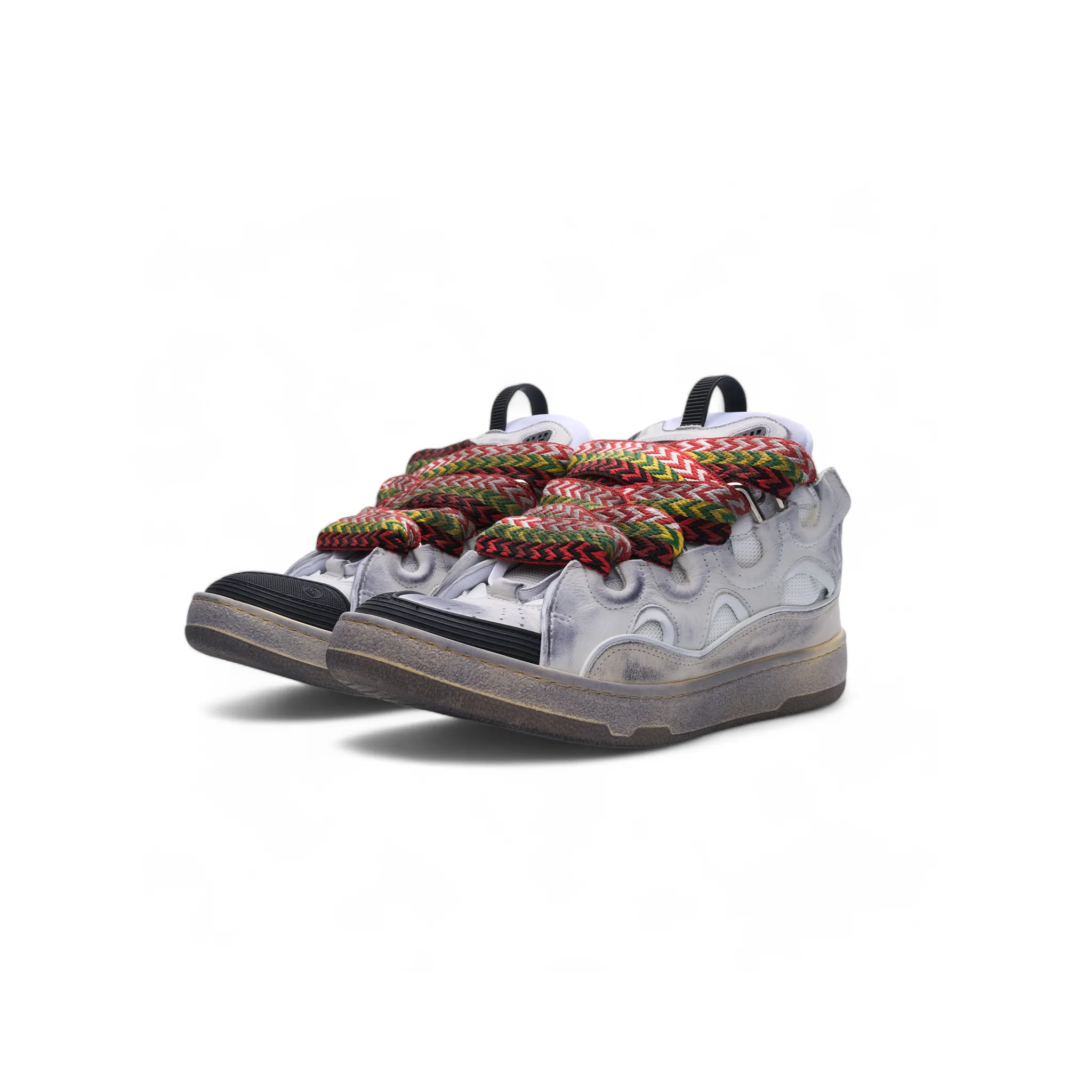 Lanvin Curb Sneakers Vintage White