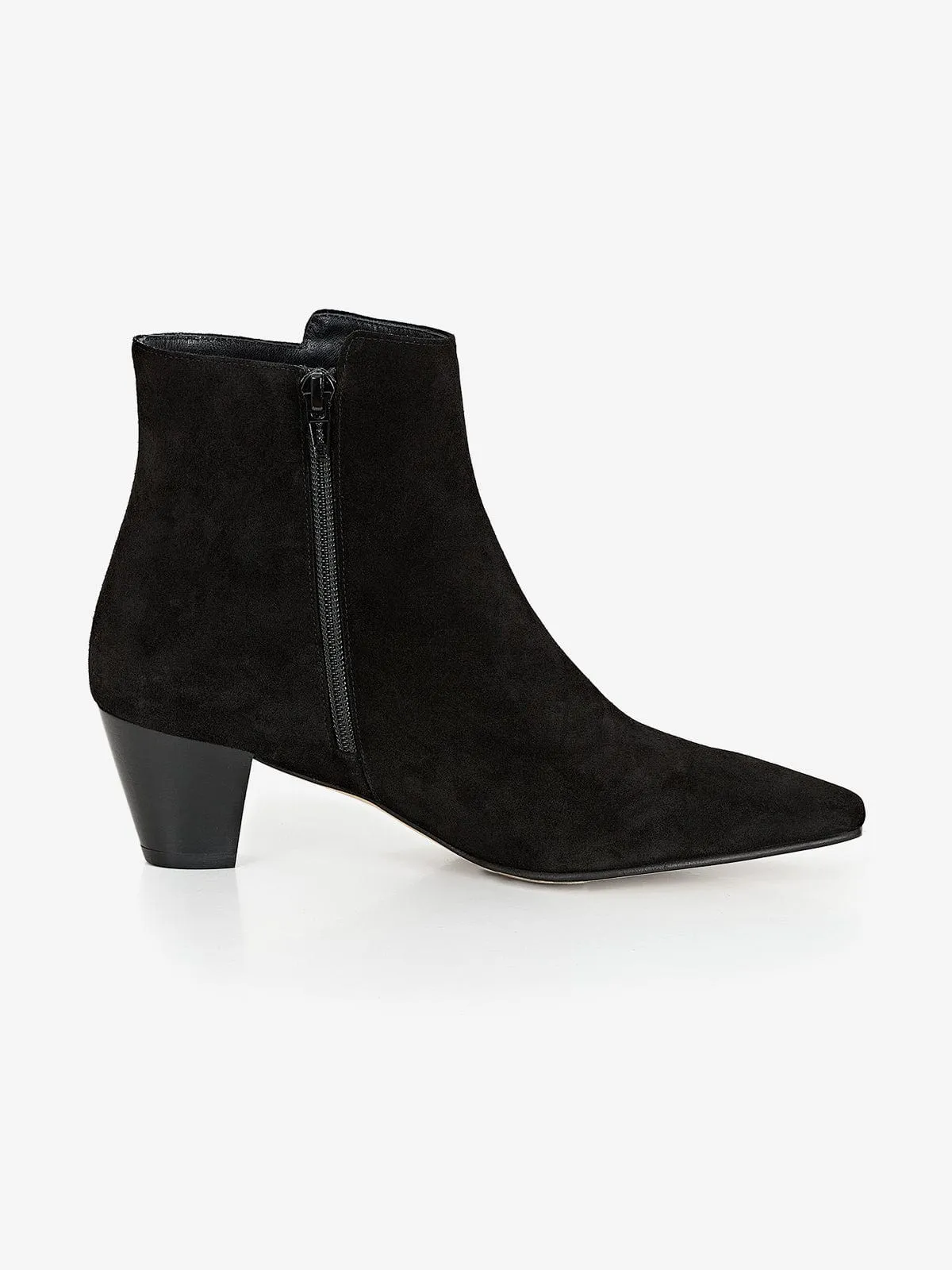 Mali Suede Boot - Black