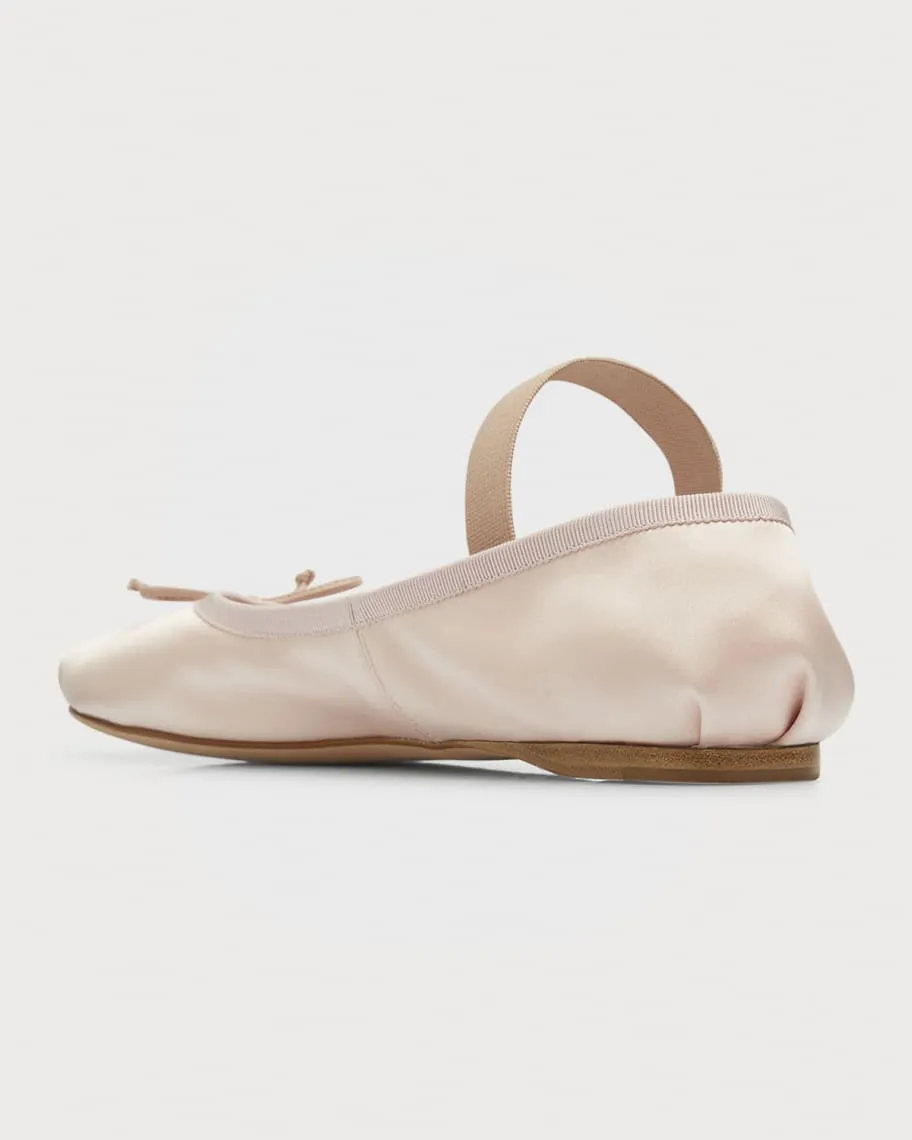 Miu Miu ballerinas with satin bow