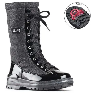 Olang Women's Glamour Winter Boots- Nero Lux