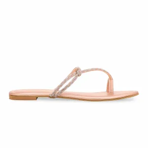 Peach Fancy Chappal FN0724