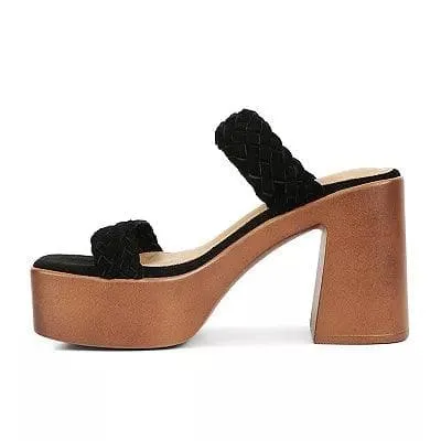 Rag & Company Misaki Braided Detail Chunky Sandals