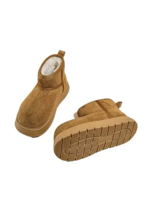 ‘Sophia’ Warm Plush Short Snow Boots