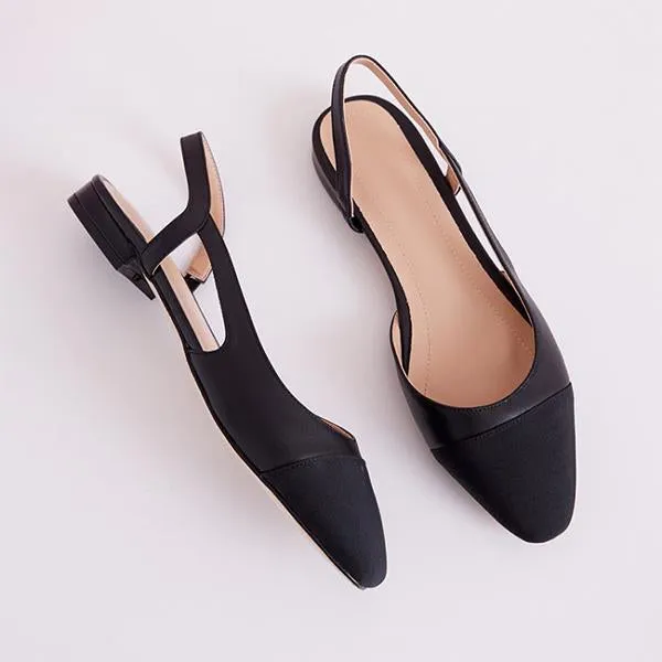 Women's Fashionable Elegant Hollow Flat Sandals 29670802S